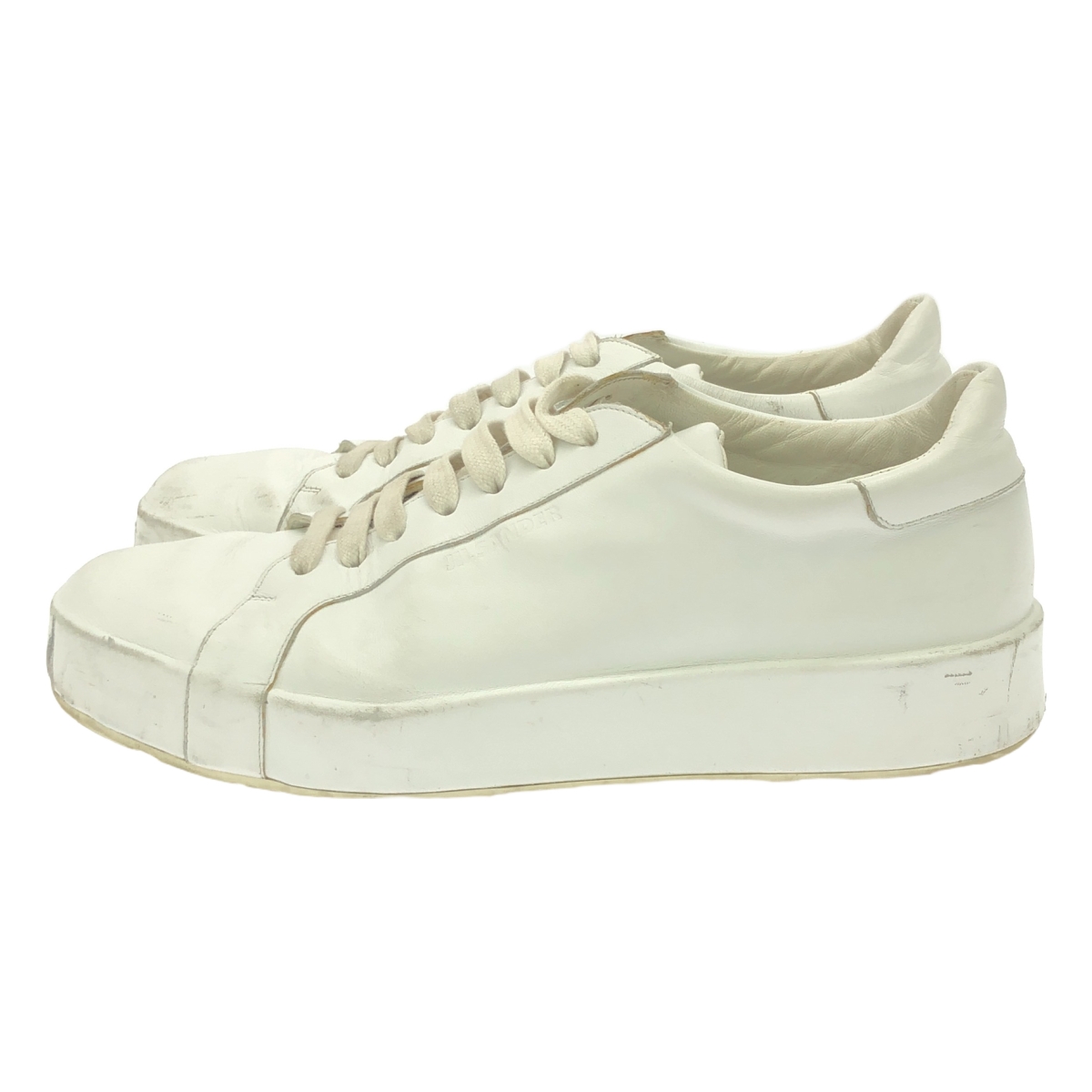 JIL SANDER / ジルサンダー レザー レースアップ スニーカー
