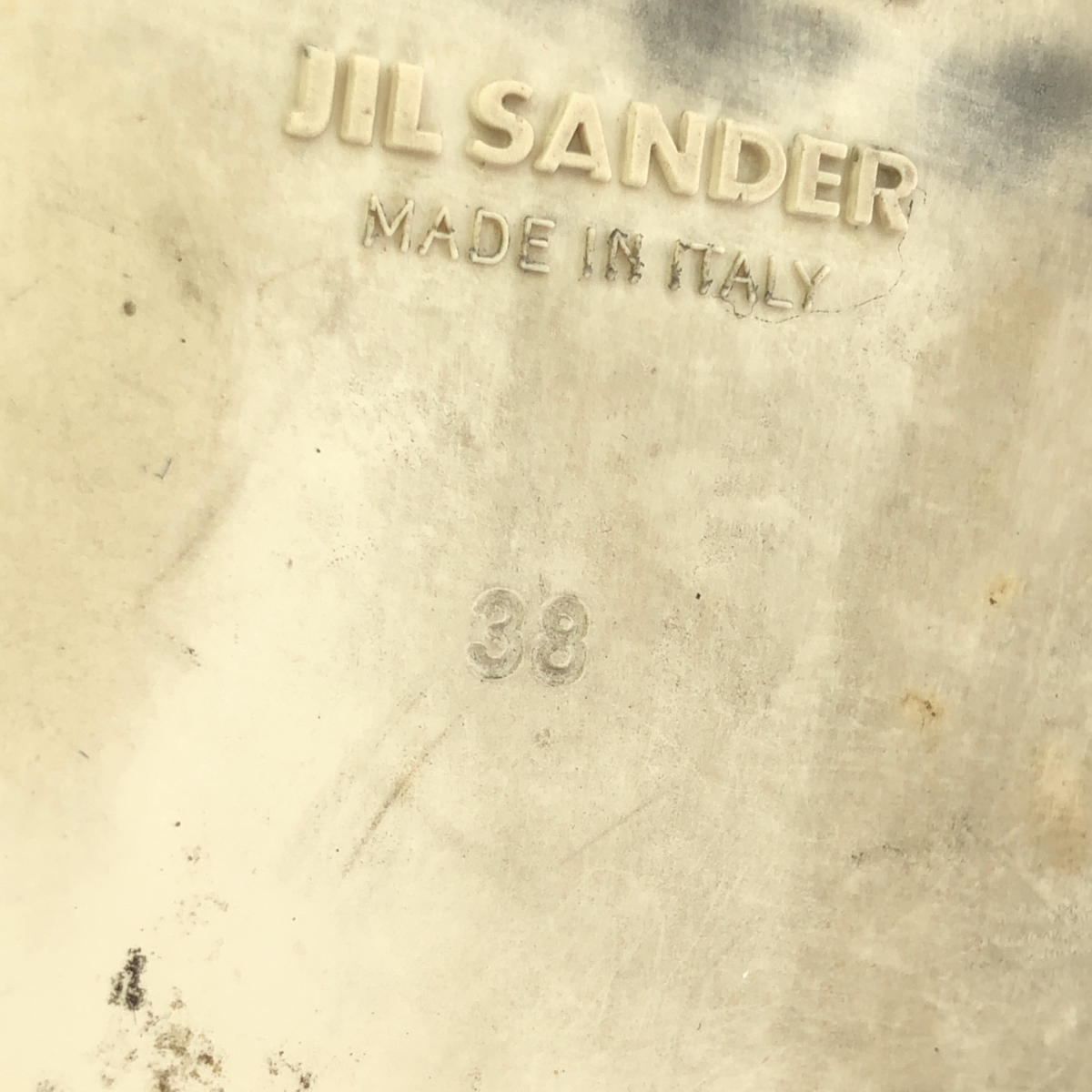 JIL SANDER / ジルサンダー レザー レースアップ スニーカー