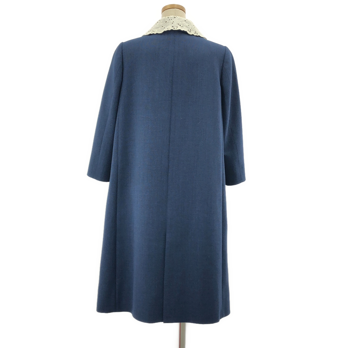 その他 Coat Selena / レースカラー ウール ロングコート