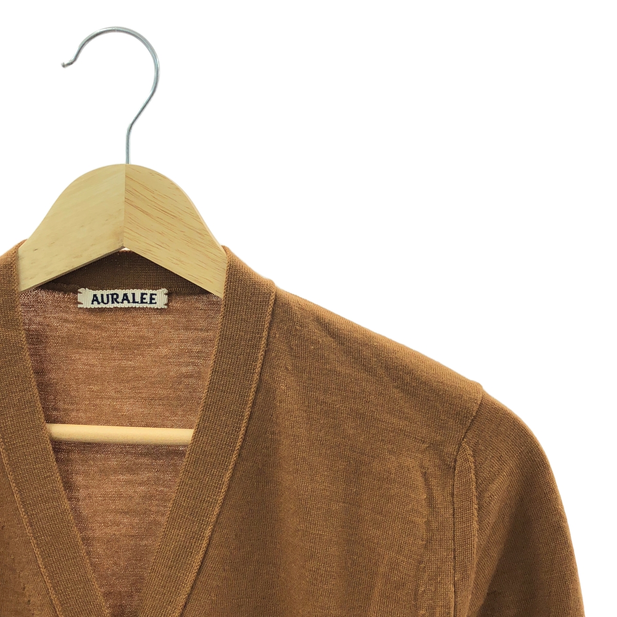 AURALEE / オーラリー ウール カシミヤ ニット カーディガン
