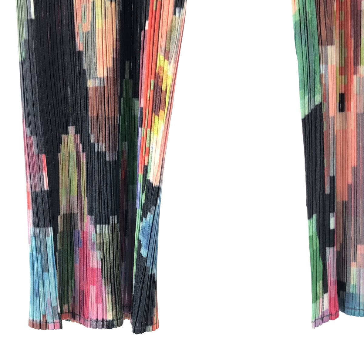 PLEATS PLEASE ISSEY MIYAKE / プリーツプリーズイッセイミヤケ 総柄 モザイク イージーパンツ