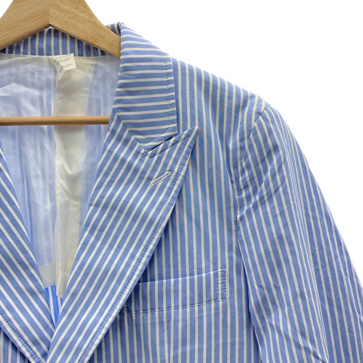 COMME des GARCONS SHIRT / コムデギャルソンシャツ コットン 2B シングルブレスト テーラードジャケット