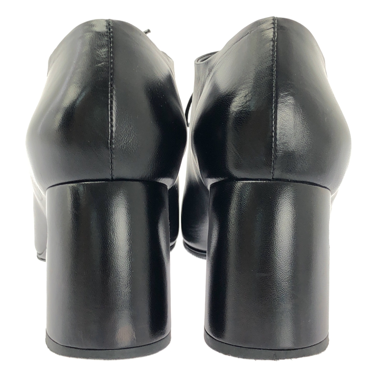 JIL SANDER / ジルサンダー レザー レースアップ チャンキーヒール ブーティ