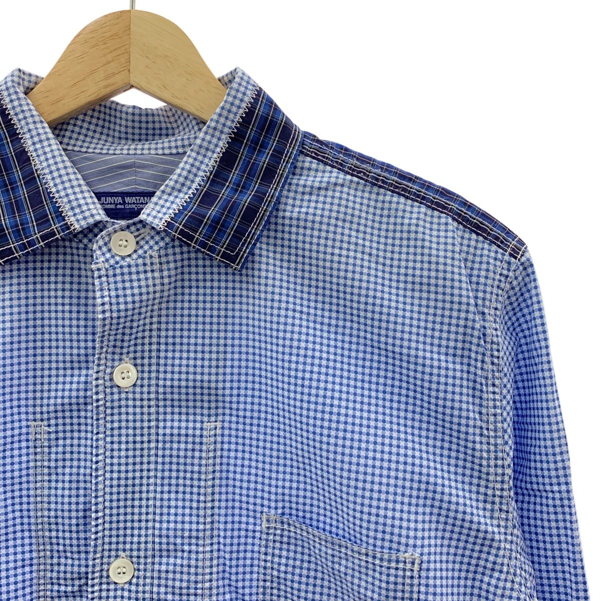 JUNYAWATANABE COMMEdesGARCONS MAN / ジュンヤワタナベマン コットン 総柄 レギュラーカラー シャツ