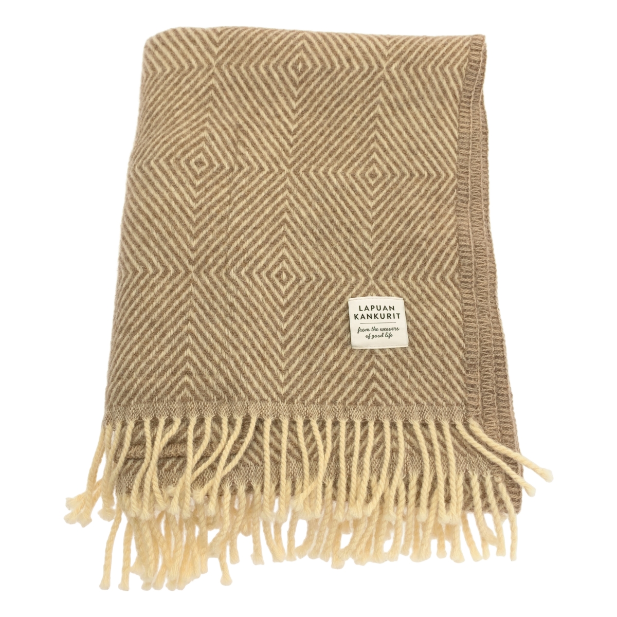 LAPUAN KANKURIT / ラプアンカンクリ ポケットショール フリンジ ストール