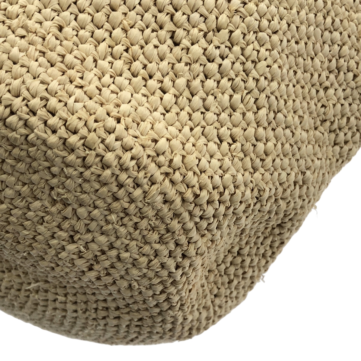 Helen Kaminski / ヘレンカミンスキー ワンポイントチャーム レザーハンドル ワンショルダーカゴバッグ