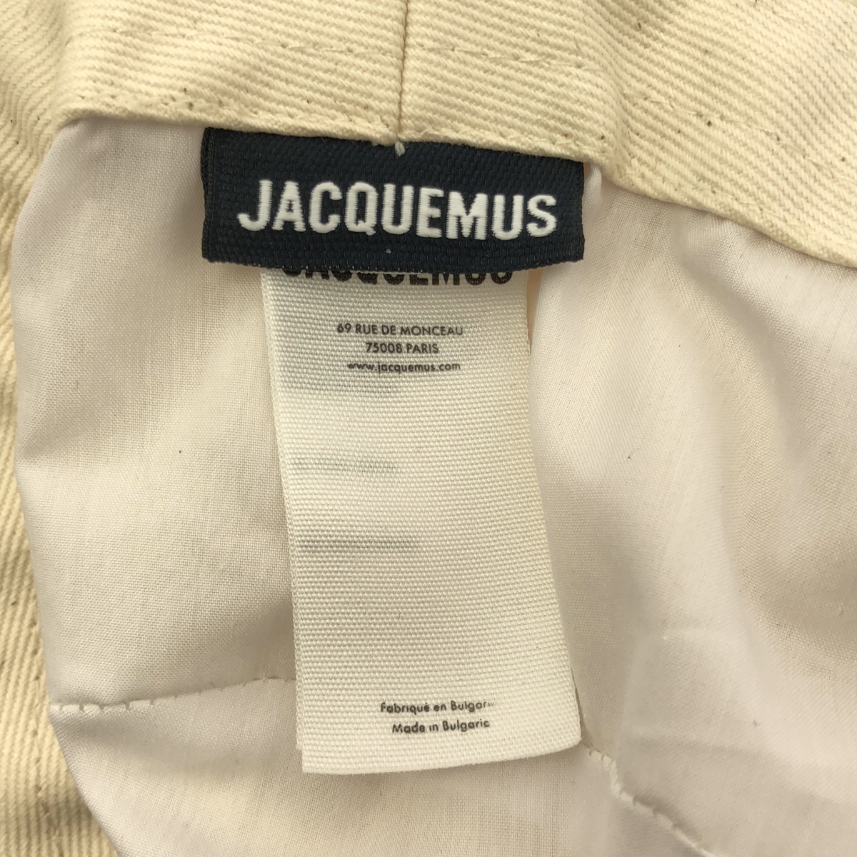 JACQUEMUS / ジャックムス brim bucket hat / ロゴ バケットハット 帽子