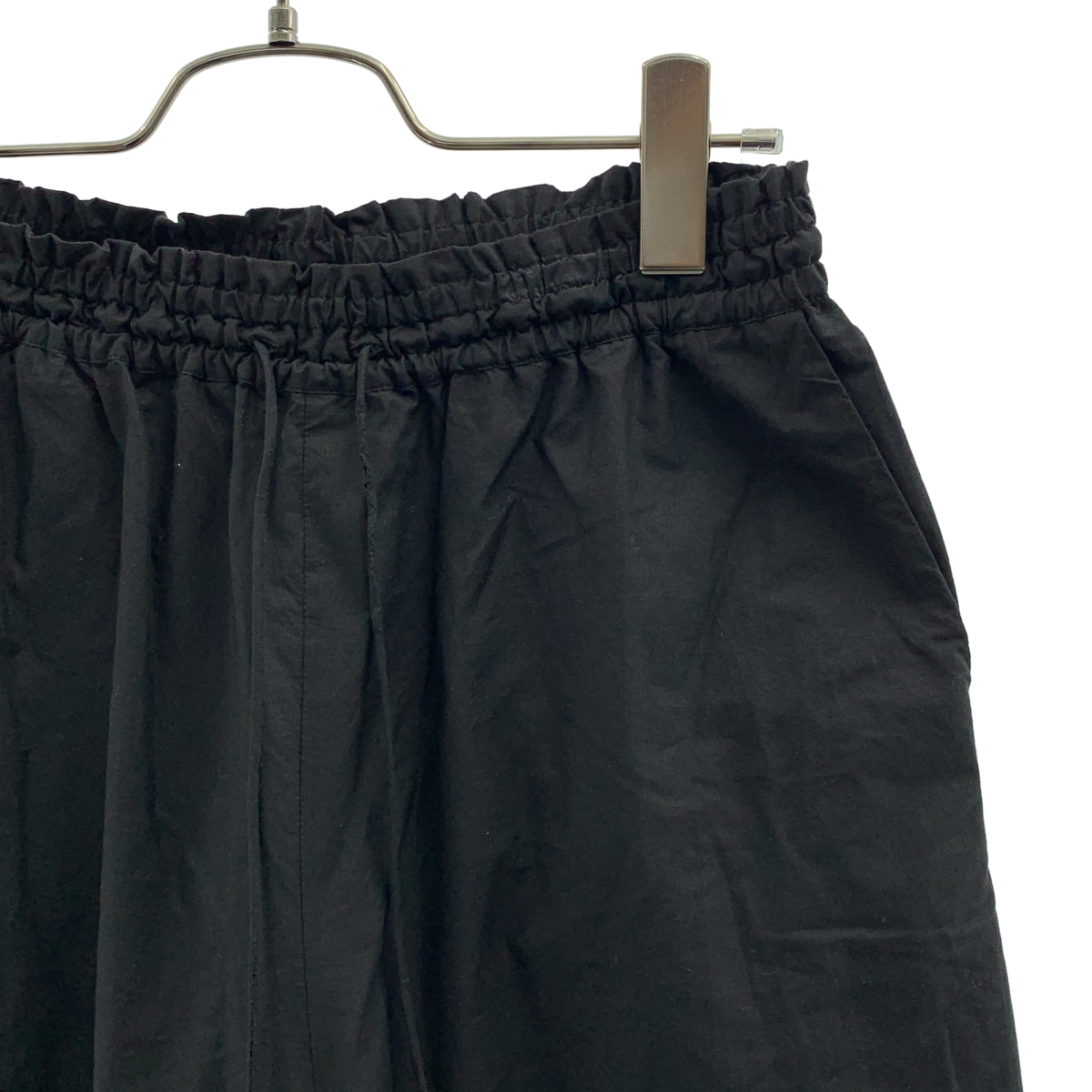 ne Quittez pas / ヌキテパ Cotton Poplin Frill Pants フリル イージーパンツ