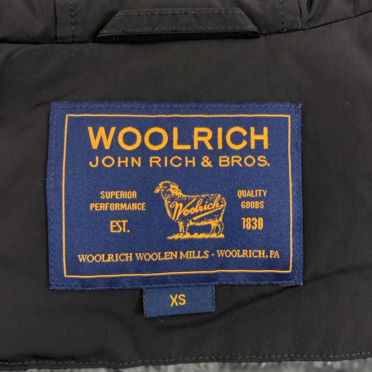 WOOLRICH / ウールリッチ フーデッド ダウン ロングコート