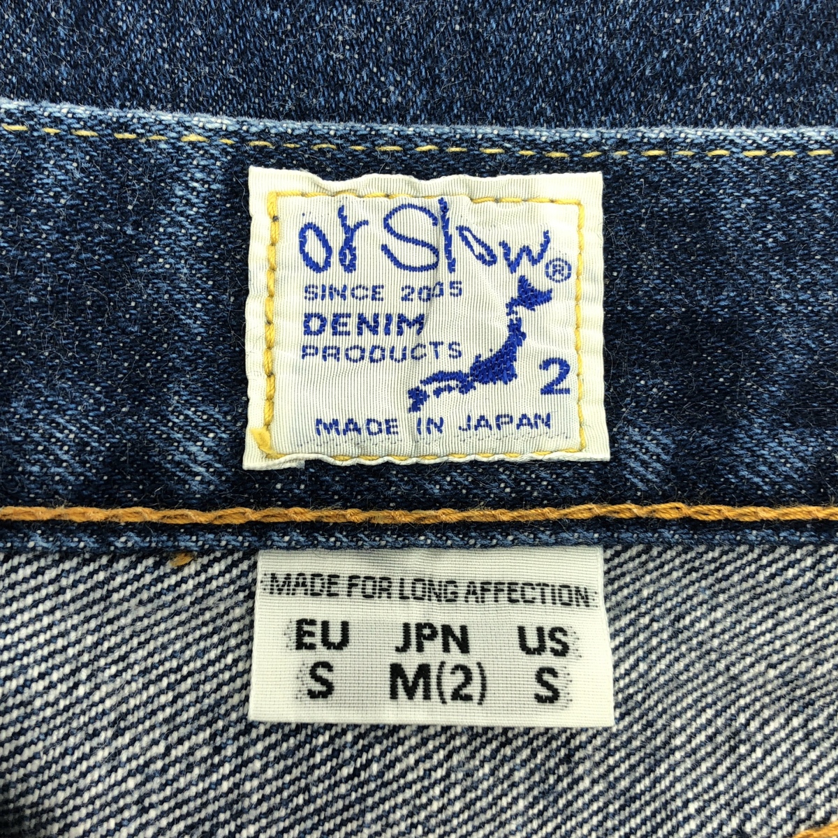 orslow / オアスロウ 107 IVY FIT DENIM ユーズド加工 アイビーフィット デニムパンツ