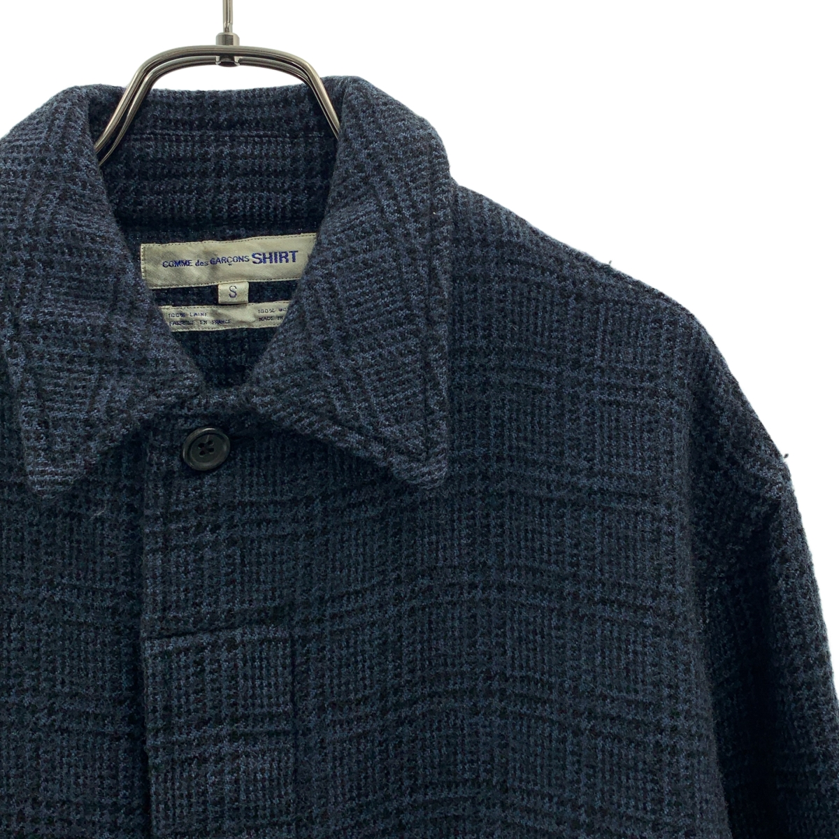 COMME des GARCONS SHIRT / コムデギャルソンシャツ ウール チェック フランネルシャツ