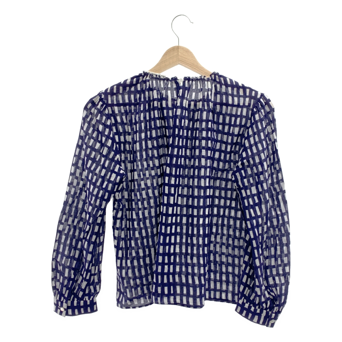 mina perhonen / ミナペルホネン sora check コットン チェック ブラウス シャツ