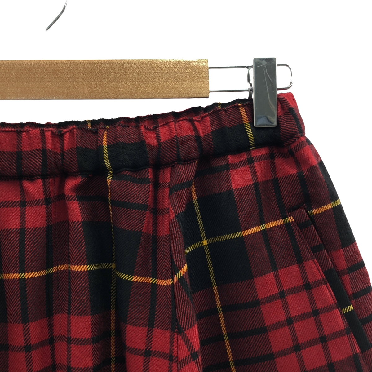 COMME des GARCONS / コムデギャルソン ウール タータンチェック サルエルパンツ