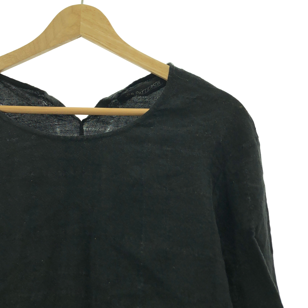 その他 WOVEN LONG SLEEVE T / リネン プルオーバー カットソー