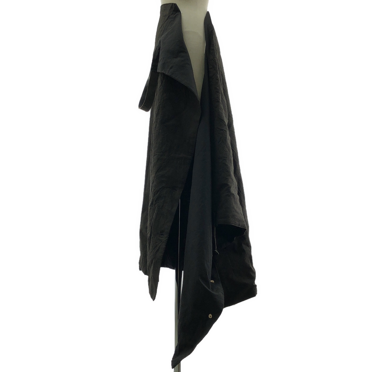 Paul Harnden / ポールハーデン Belt Skirt / レザーベルト ラップ ロングスカート