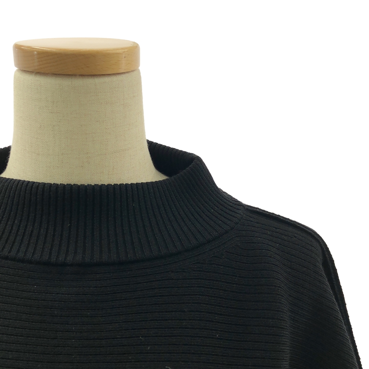 tricot COMME des GARCONS / トリココムデギャルソン ウール リブ ハイネック オーバー ニット セーター