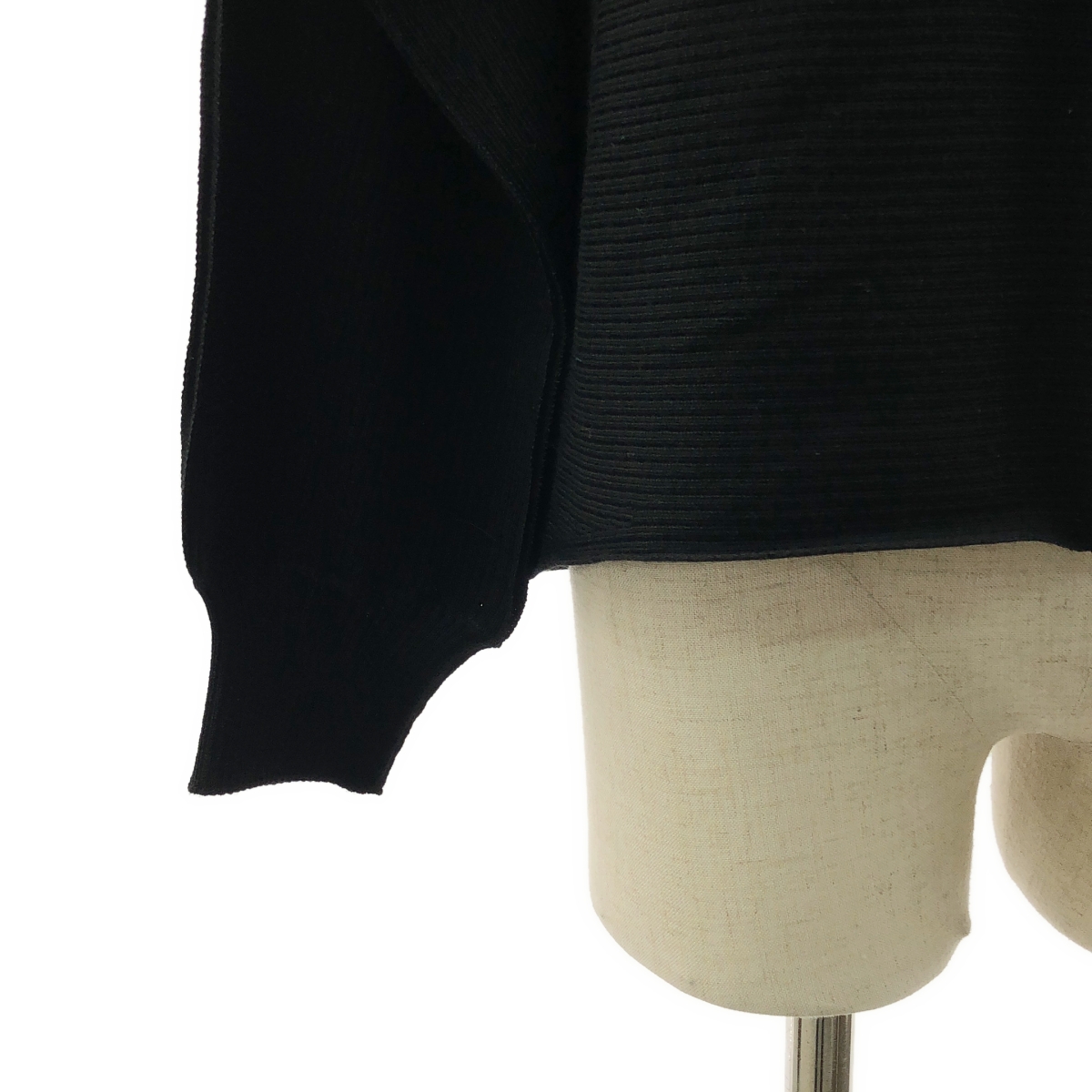 tricot COMME des GARCONS / トリココムデギャルソン ウール リブ ハイネック オーバー ニット セーター