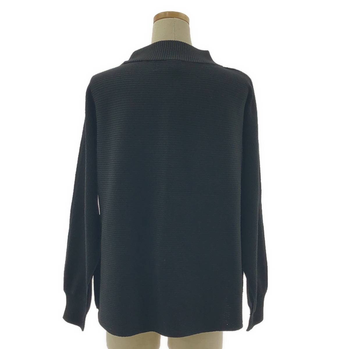 tricot COMME des GARCONS / トリココムデギャルソン ウール リブ ハイネック オーバー ニット セーター