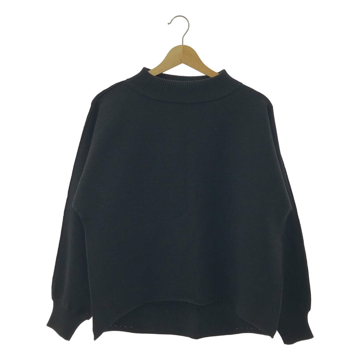 tricot COMME des GARCONS / トリココムデギャルソン ウール リブ ハイネック オーバー ニット セーター