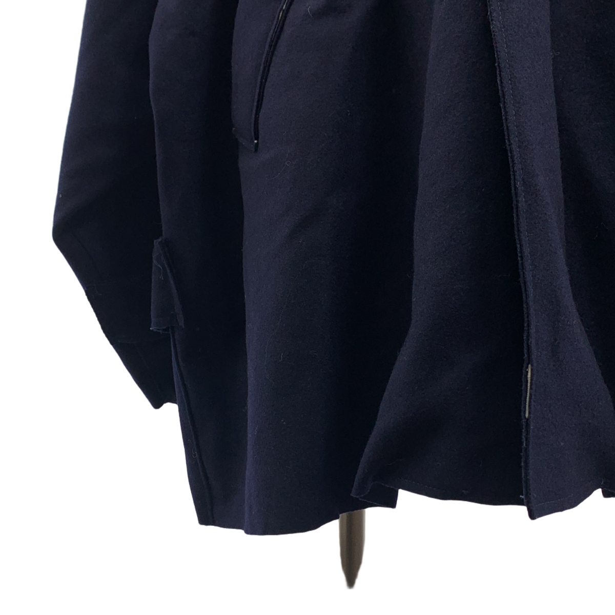 CAMIEL FORTGENS / カミエルフォートへンス XXL MACKINTOSH オーバーサイズ ウール マッキントッシュ ジャケット