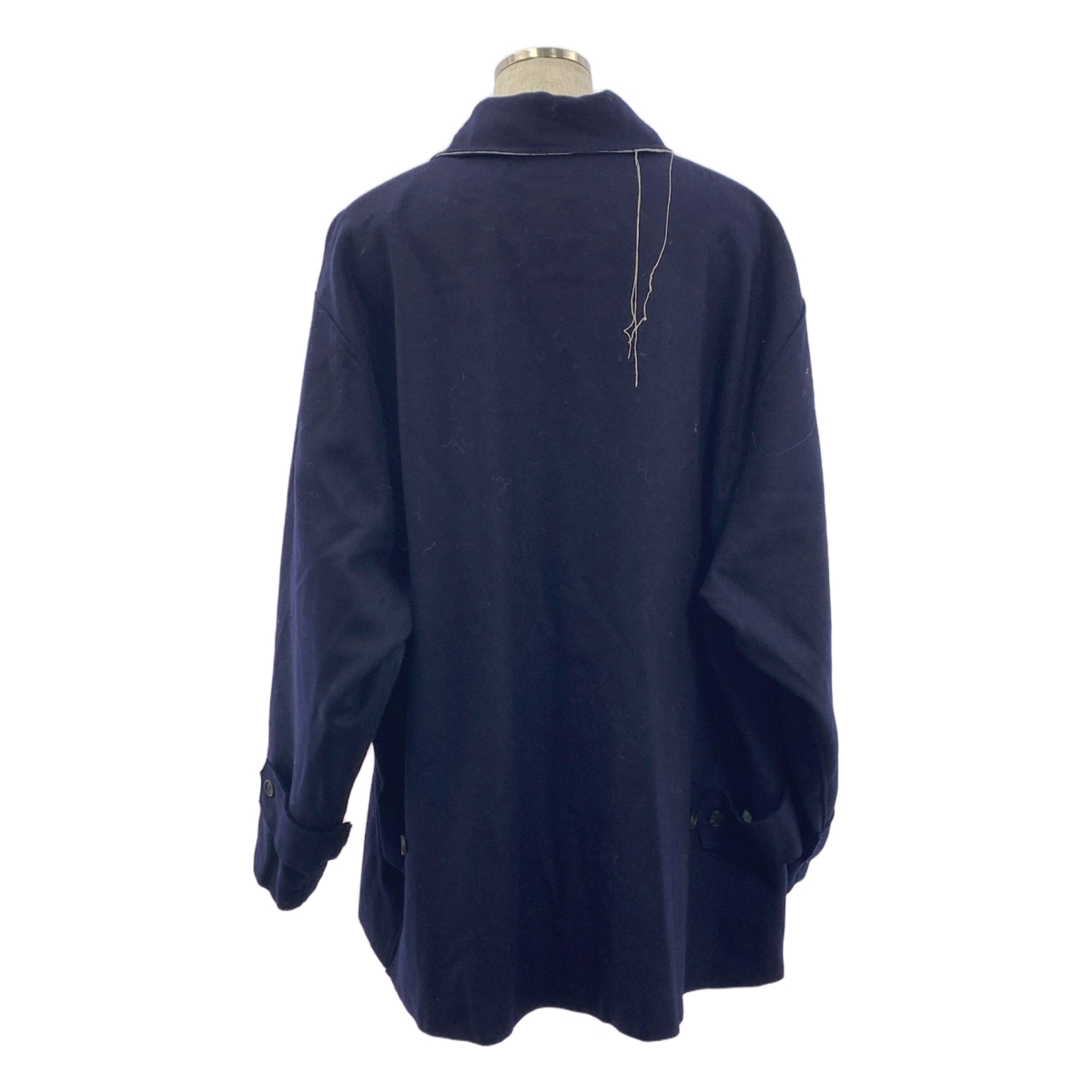 CAMIEL FORTGENS / カミエルフォートへンス XXL MACKINTOSH オーバーサイズ ウール マッキントッシュ ジャケット