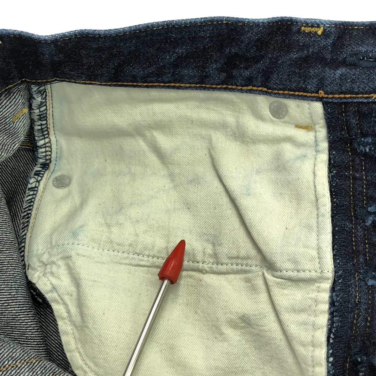 YAECA / ヤエカ WIDE TAPERED DENIM ワイド テーパード デニム パンツ