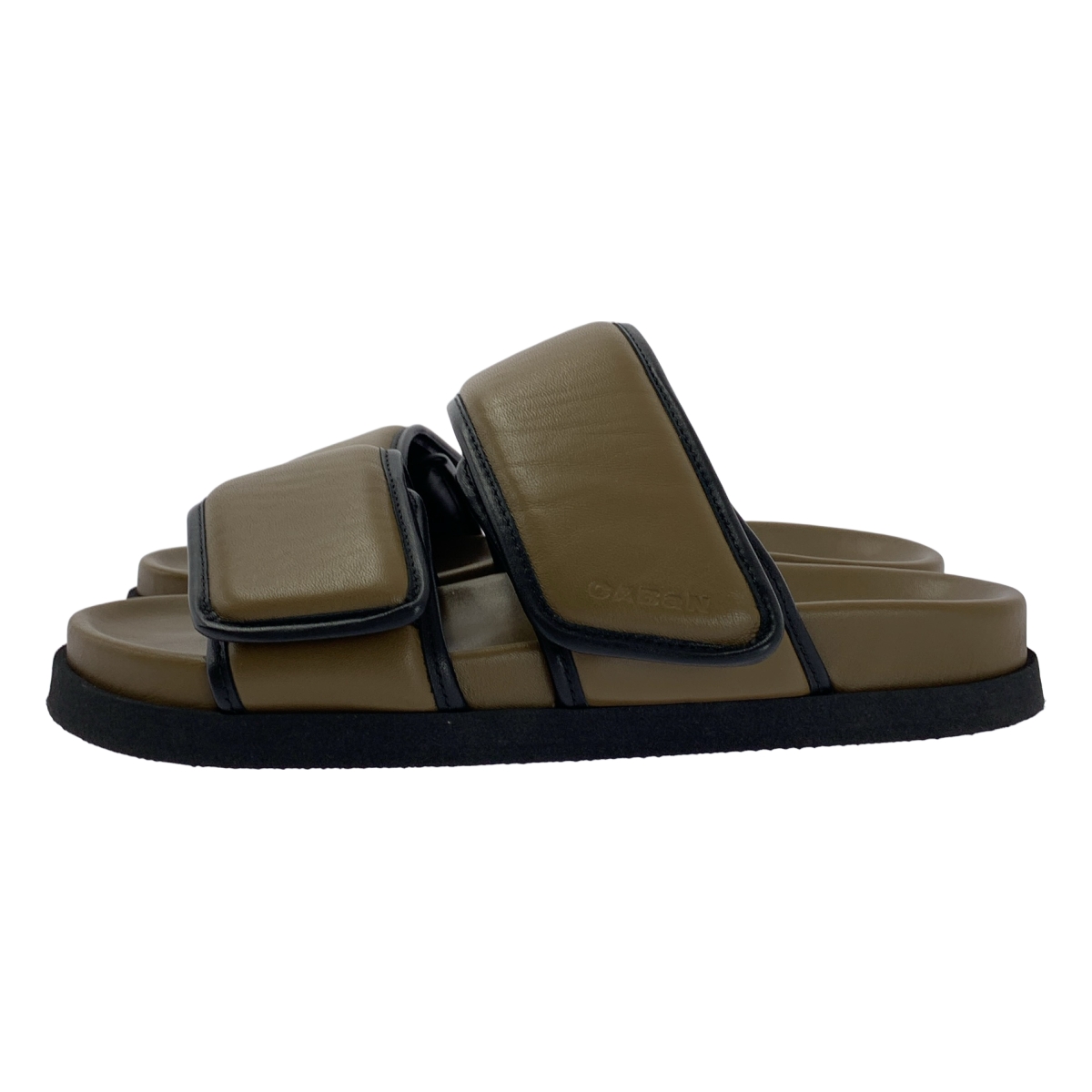 CABaN / キャバン by Patricia Urquiola パイピングダブルストラップサンダル