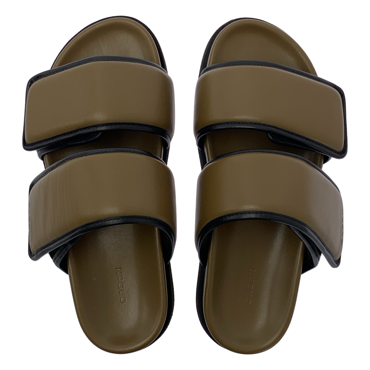 CABaN / キャバン by Patricia Urquiola パイピングダブルストラップサンダル