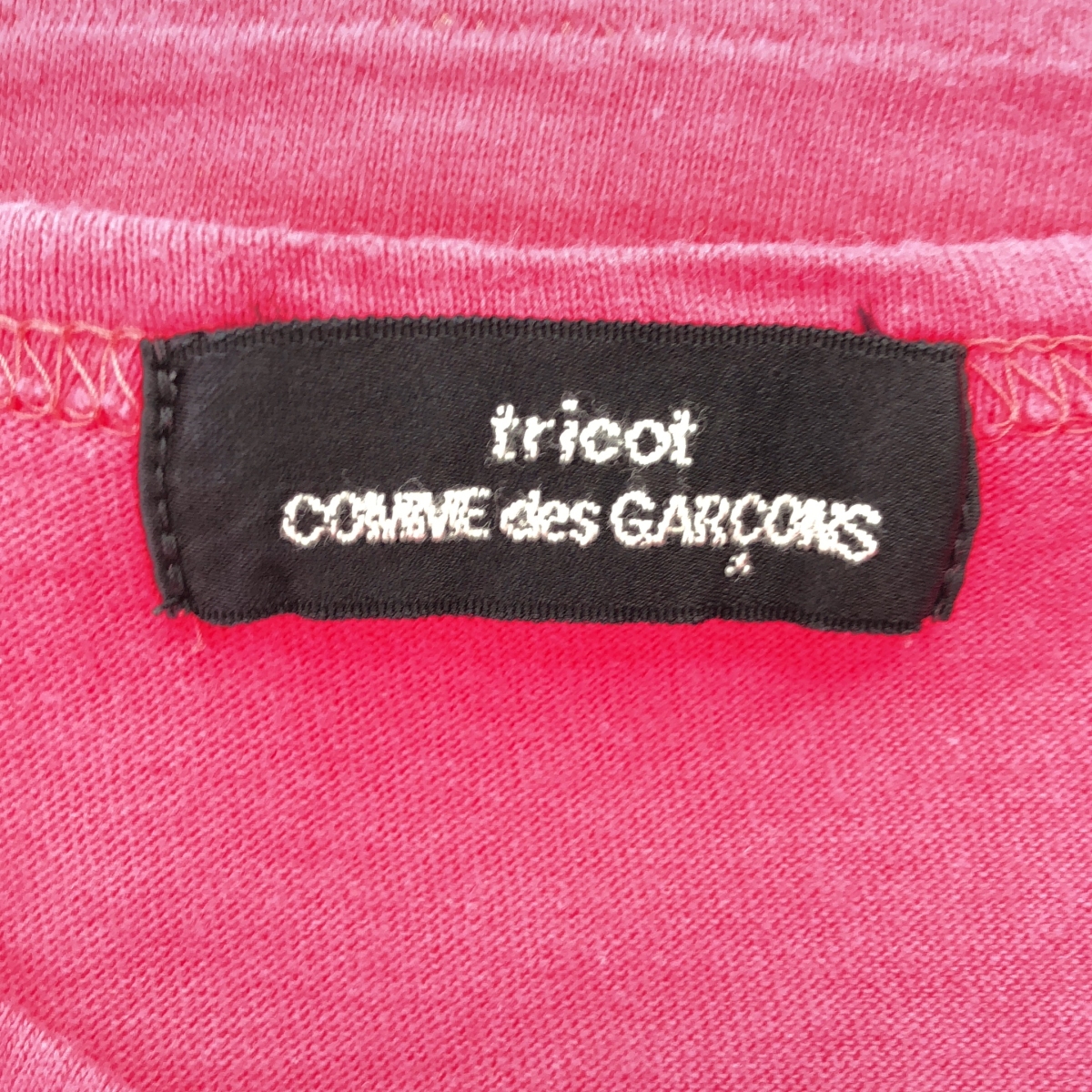 tricot COMME des GARCONS / トリココムデギャルソン コットン ドット プリント タンクトップ