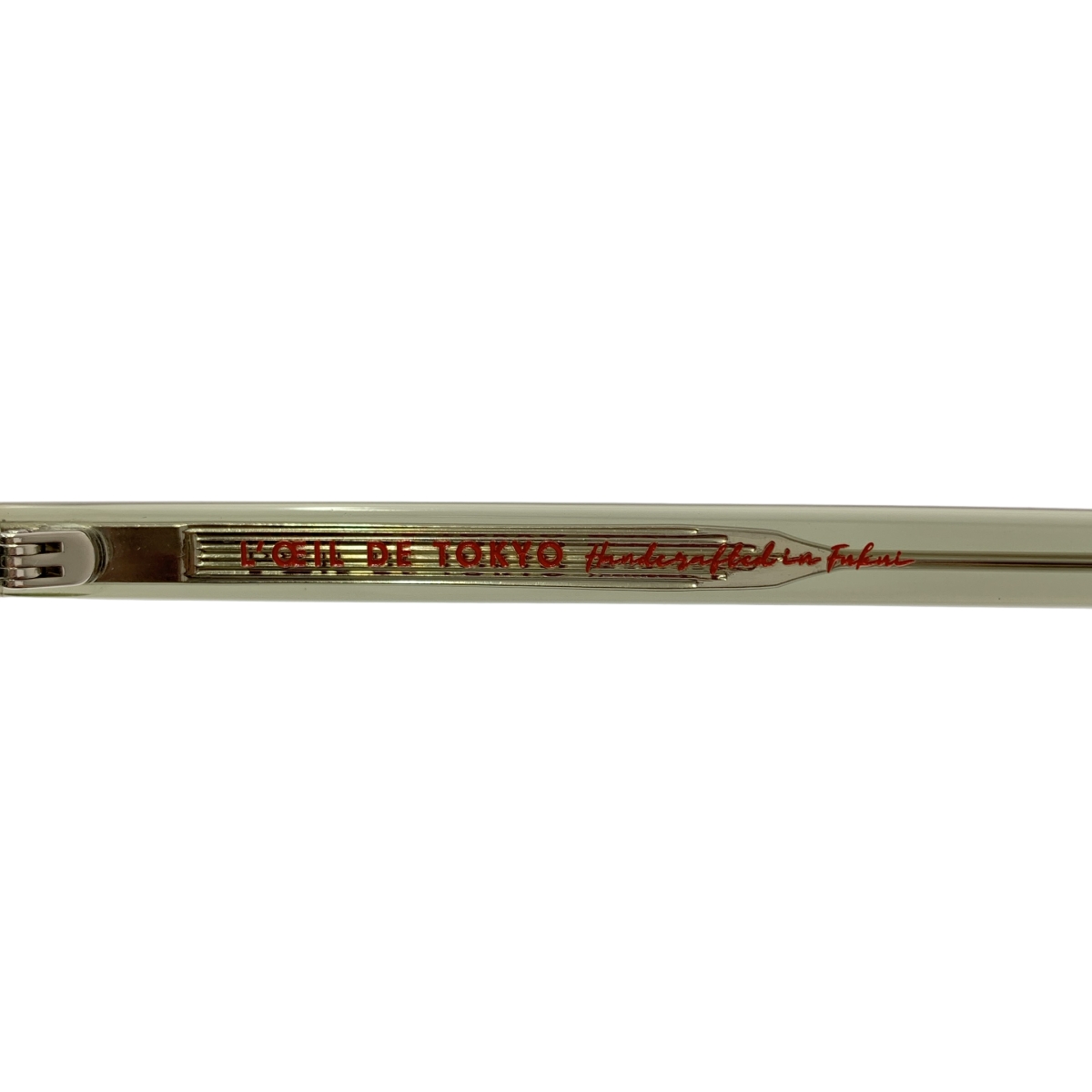 その他 ELLE エリ クリアフレーム サングラス