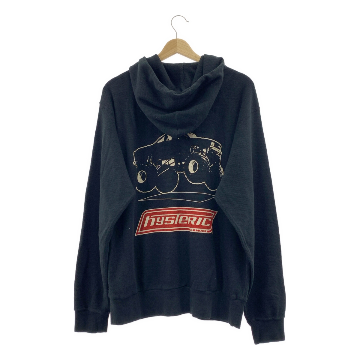 HYSTERIC GLAMOUR / ヒステリックグラマー MONSTER TRUCK / モンスタートラック ロゴ サーマル フルジップ フーディ