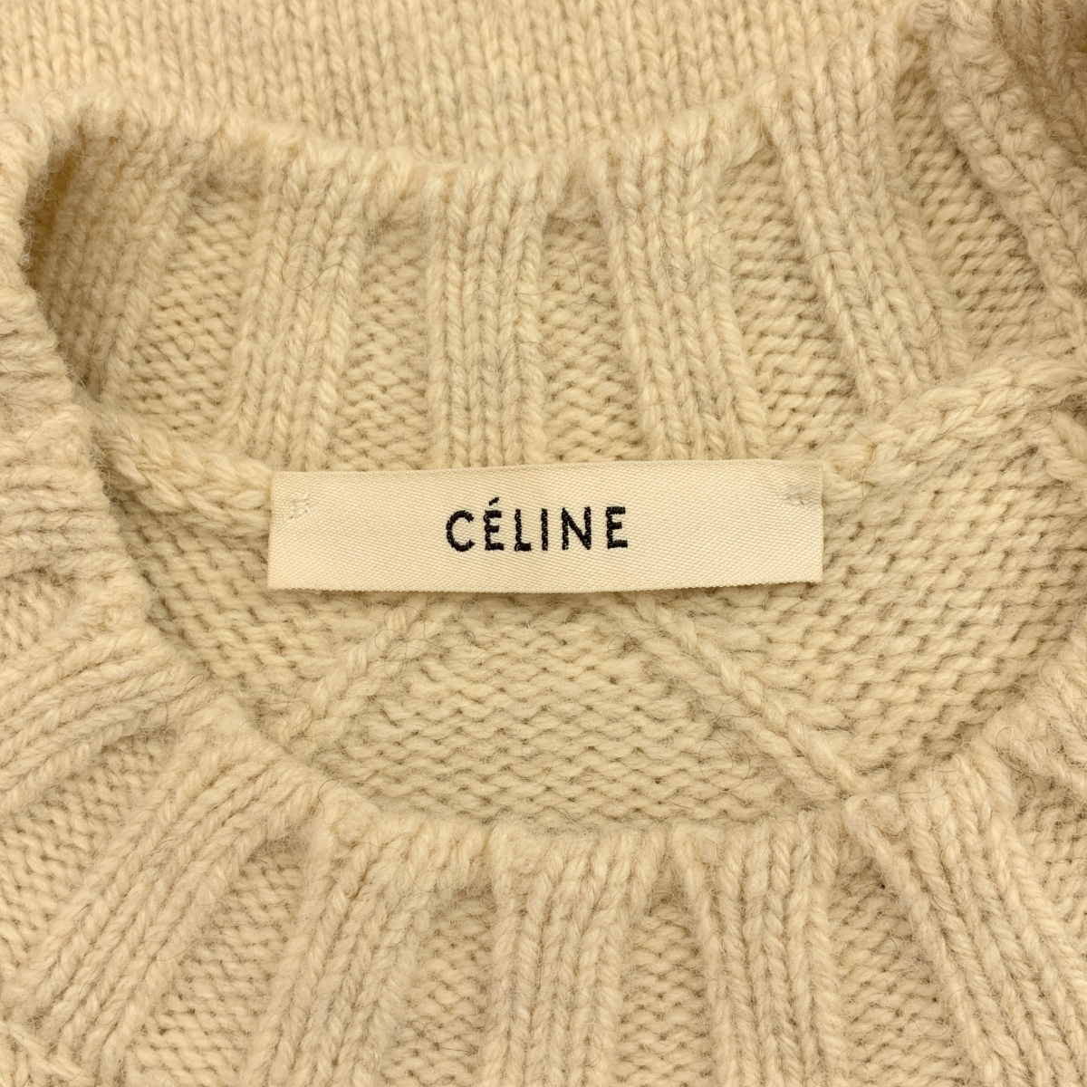 CELINE / セリーヌ ヤク ウール クルーネック ニット