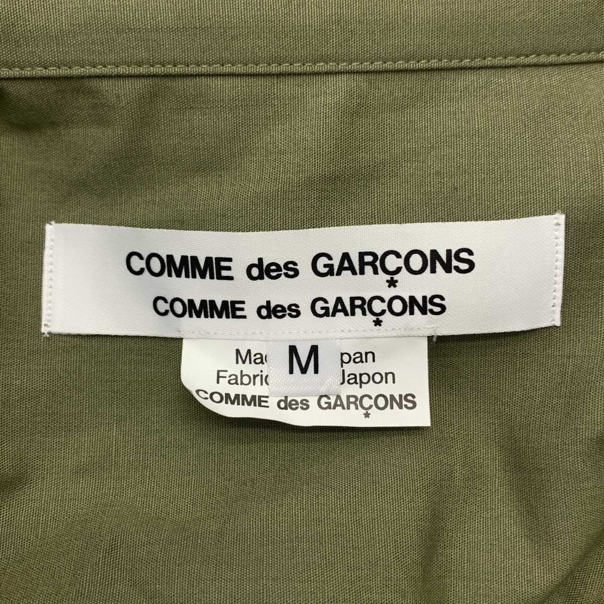COMME des GARCONS COMME des GARCONS / コムコム コットン ギャザー ロングシャツ