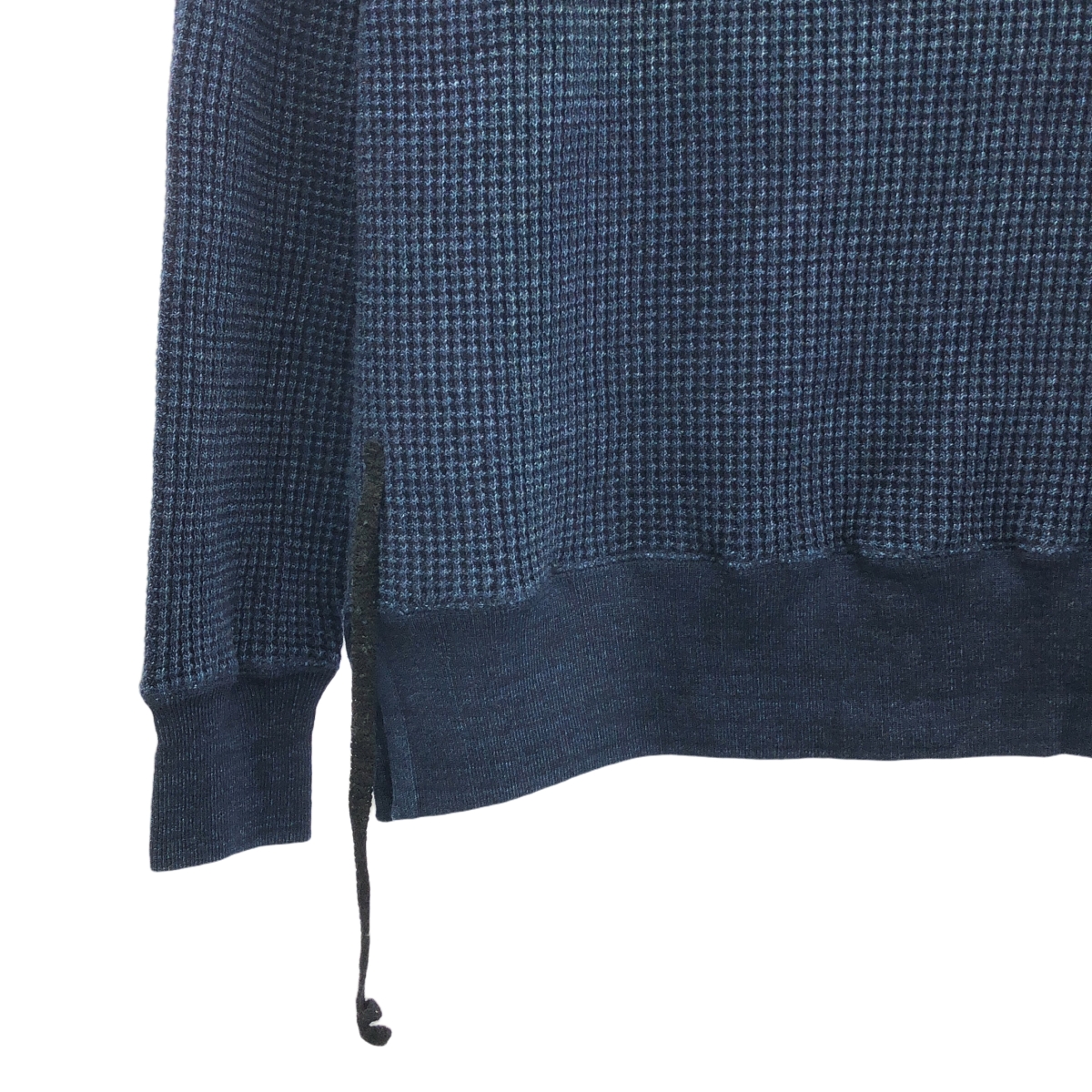 その他 ショルダーボタン インディゴ サーマル カットソー