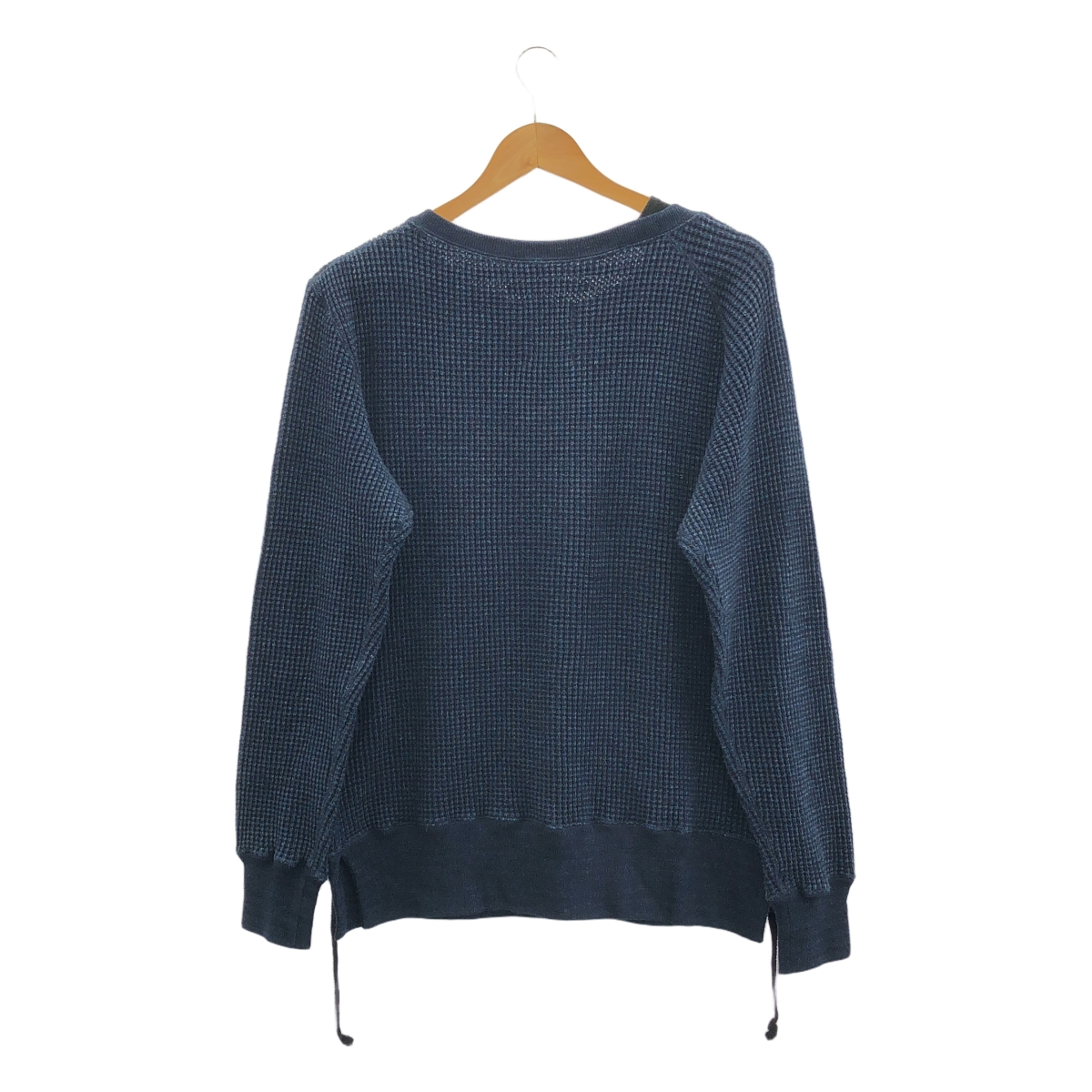 その他 ショルダーボタン インディゴ サーマル カットソー