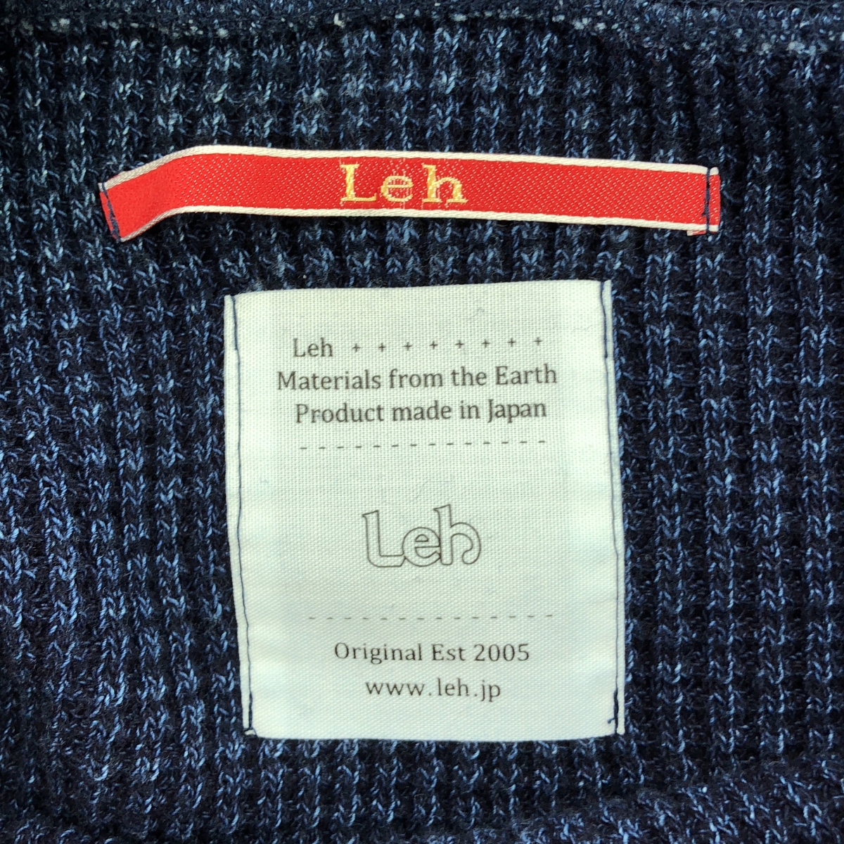 その他 ショルダーボタン インディゴ サーマル カットソー