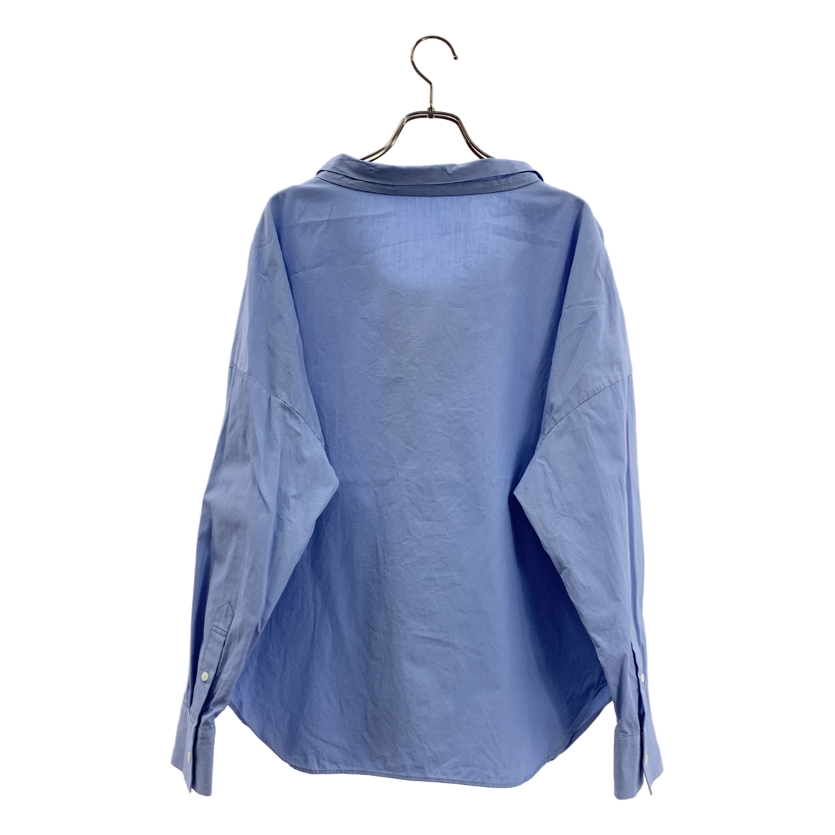 その他 ファインコットンブロード ギャザーカラーブラウス