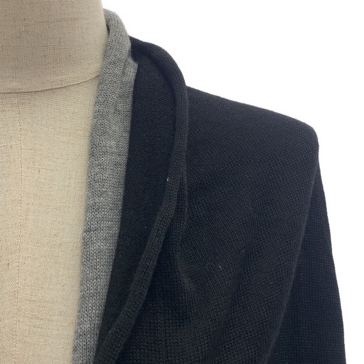 Y's / ワイズヨウジヤマモト 変形 レイヤード ニット カーディガン