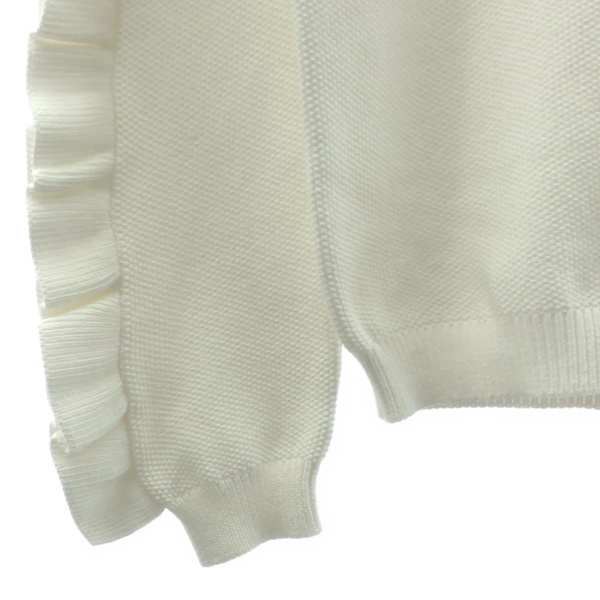 Max Mara / マックスマーラ フリルスリーブ プルオーバー ニット