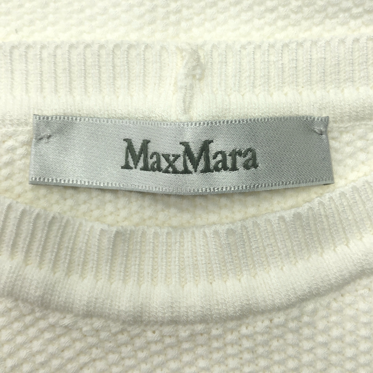 Max Mara / マックスマーラ フリルスリーブ プルオーバー ニット