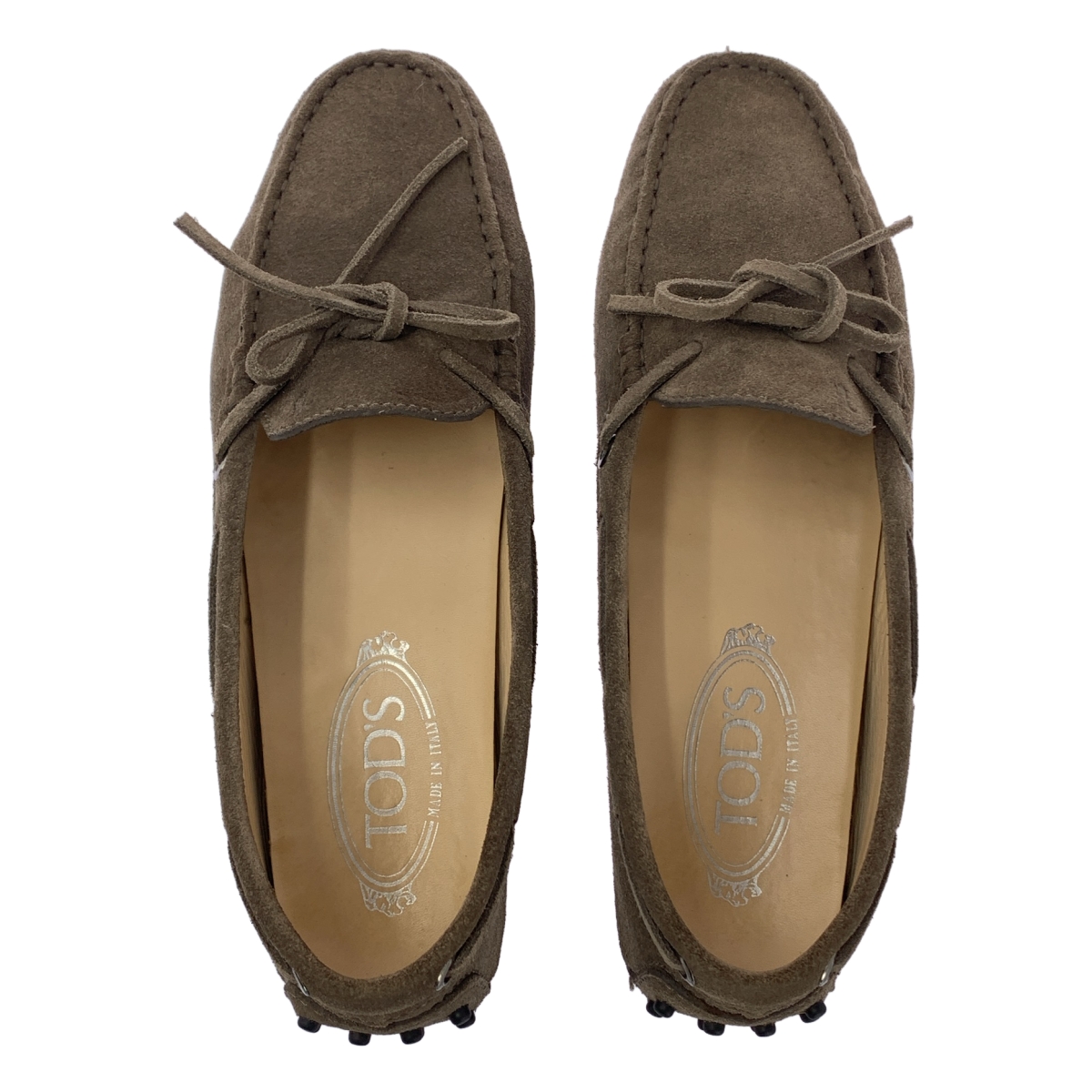 TOD'S / トッズ スエード レザー ドライビング シューズ 革靴