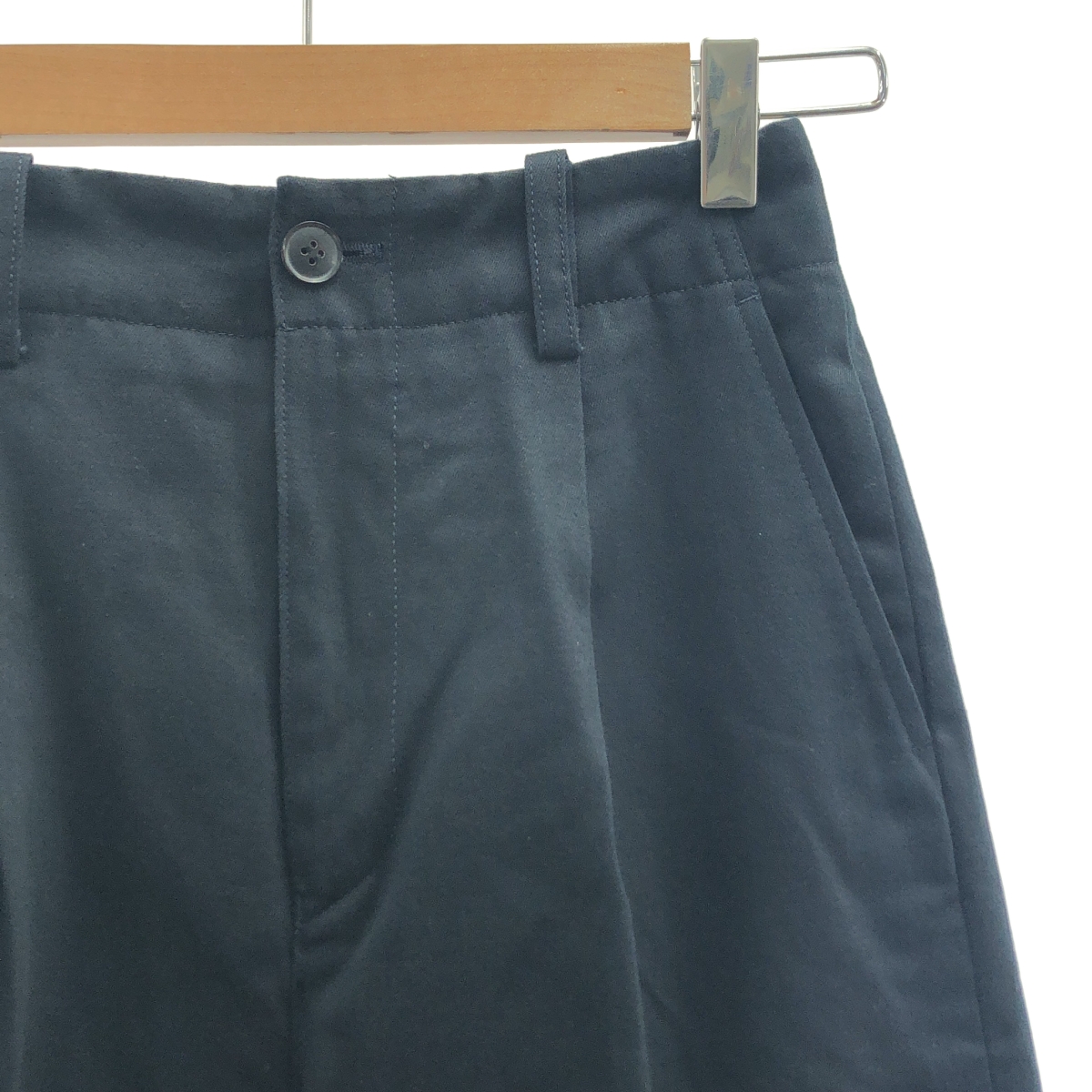 Plage / プラージュ Organic / タック ワイド スラックス パンツ