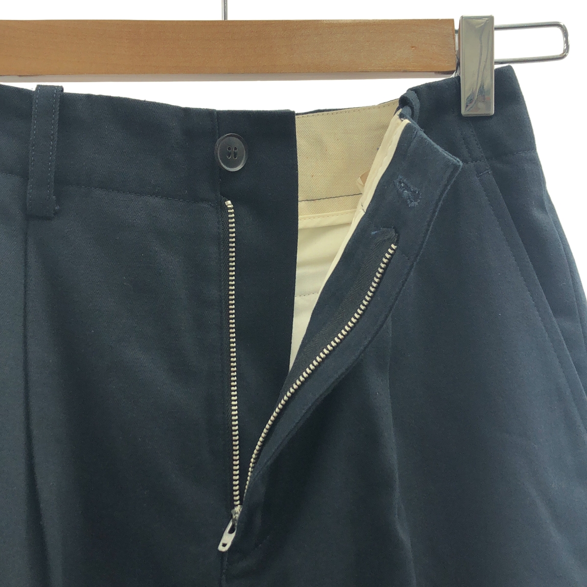 Plage / プラージュ Organic / タック ワイド スラックス パンツ