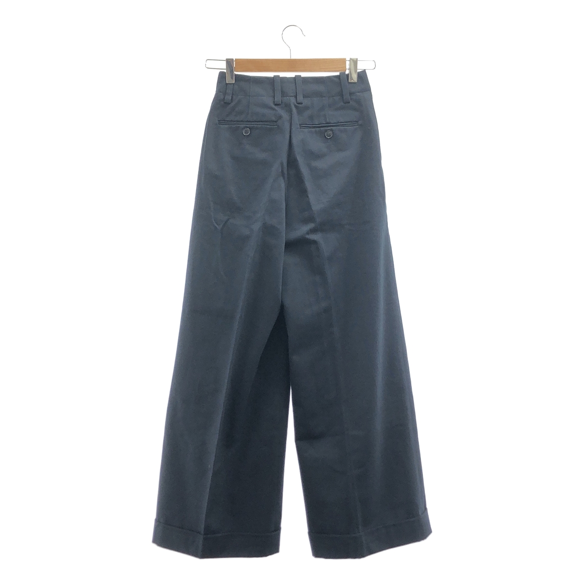 Plage / プラージュ Organic / タック ワイド スラックス パンツ