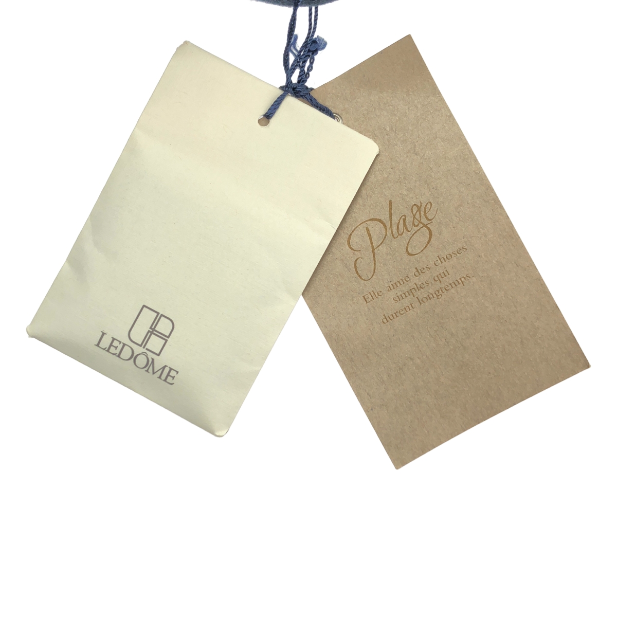 Plage / プラージュ Organic / タック ワイド スラックス パンツ