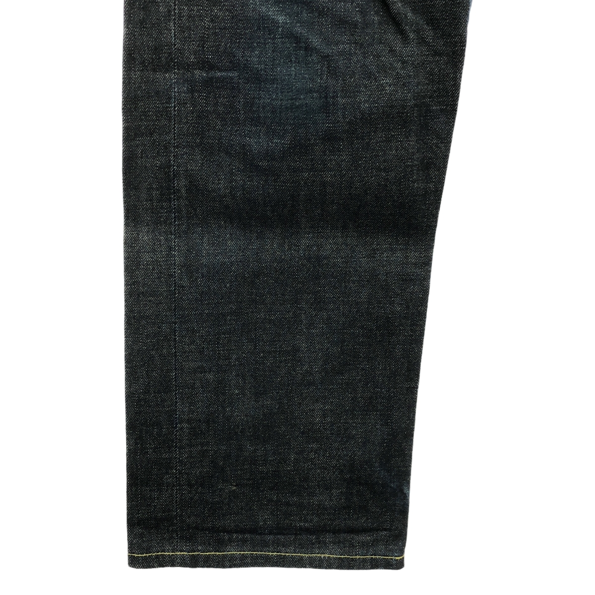 visvim / ビズビム レザーパッチ デニム セルビッチパンツ