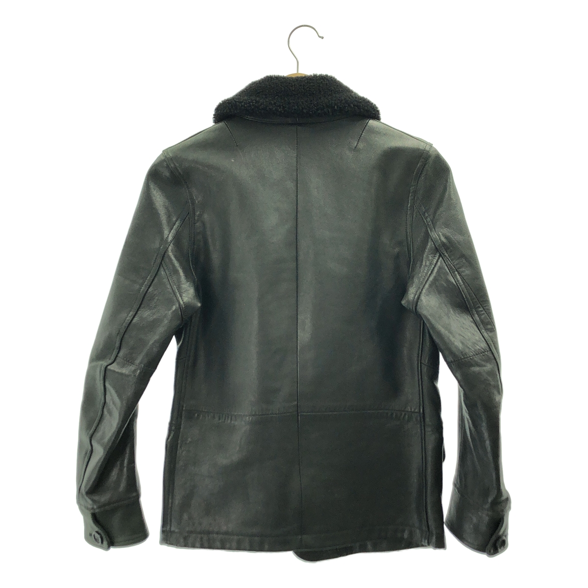 その他 ボア ショールカラー レザージャケット