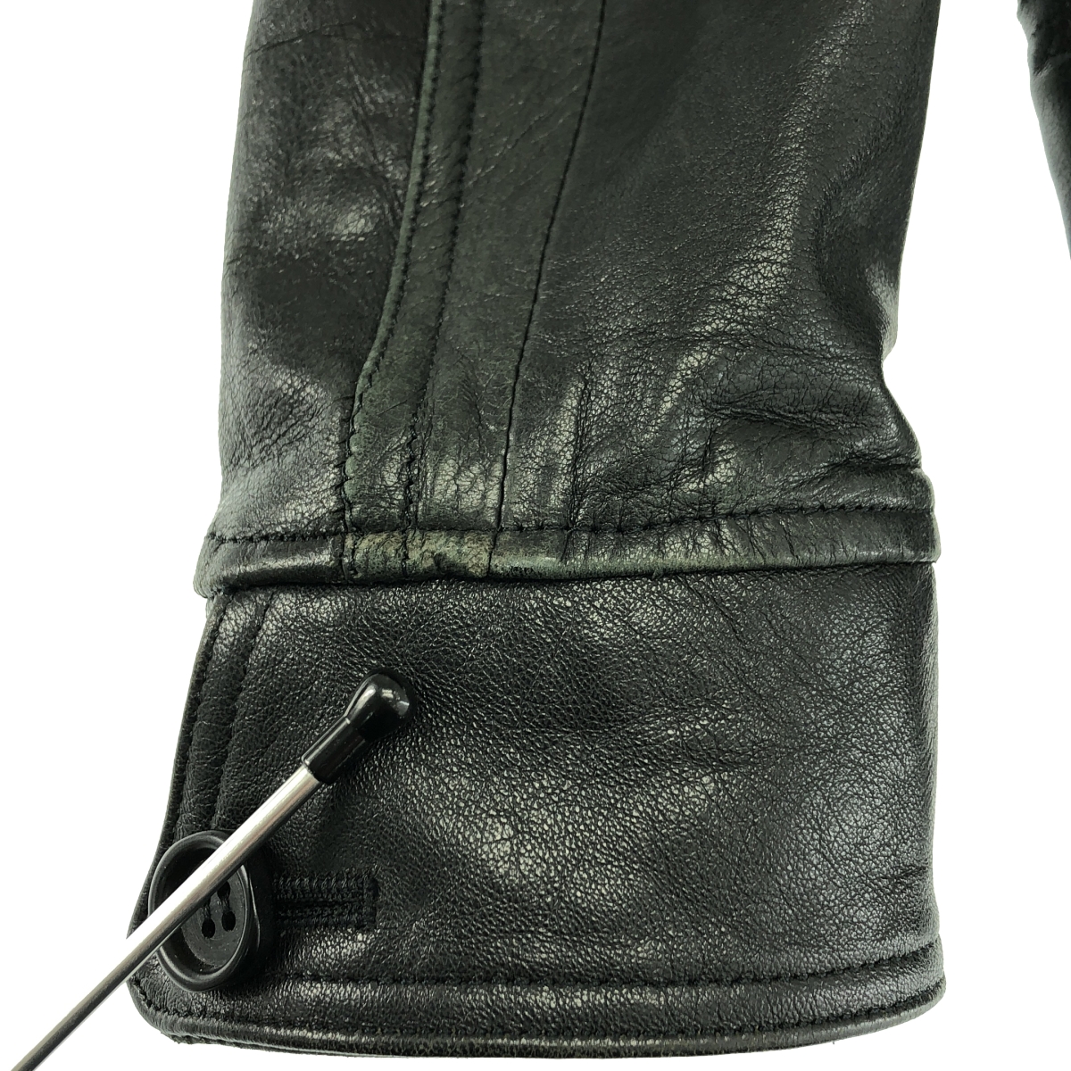 その他 ボア ショールカラー レザージャケット