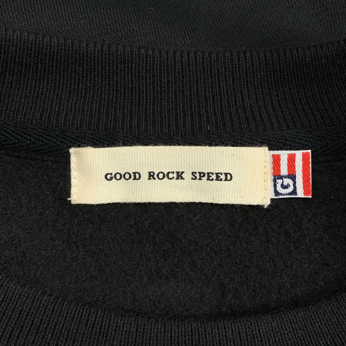 GOOD ROCK SPEED / グッドロックスピード NYCロゴ 裏起毛 クルーネック トレーナー スウェット