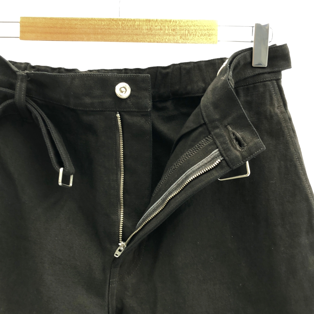 YOKO SAKAMOTO / ヨーコサカモト Belted Trousers / 染め加工 ベルテッド ワイド パンツ